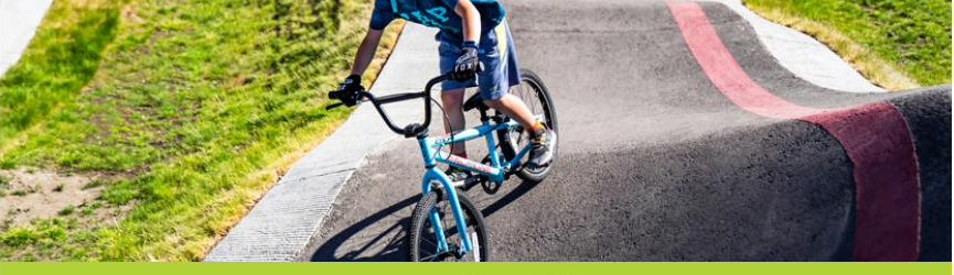 Pump track at Calesa Township Adventure Park